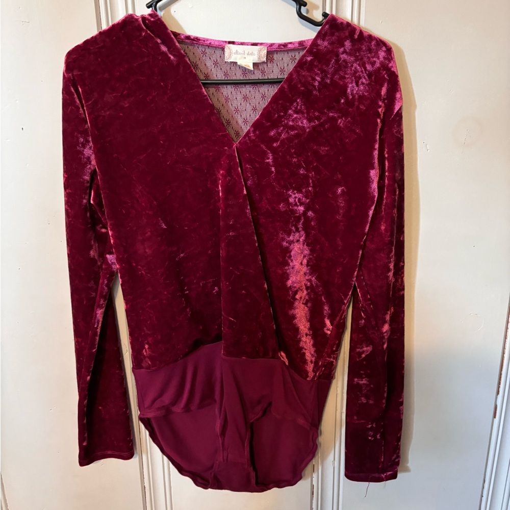 Velvet & Lace Bodysuit